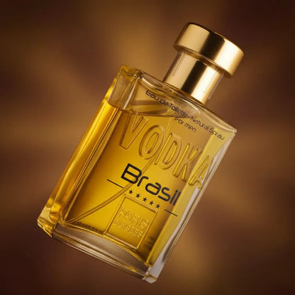 Vodka Brasil Amarelo For Men Eau de Toilette Masculino - Paris Elysees - Universo do Perfume