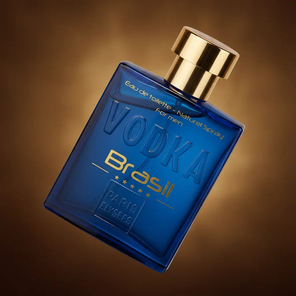 Vodka Brasil Azul Eau de Toilette Masculino - Paris Elysees - Universo do Perfume
