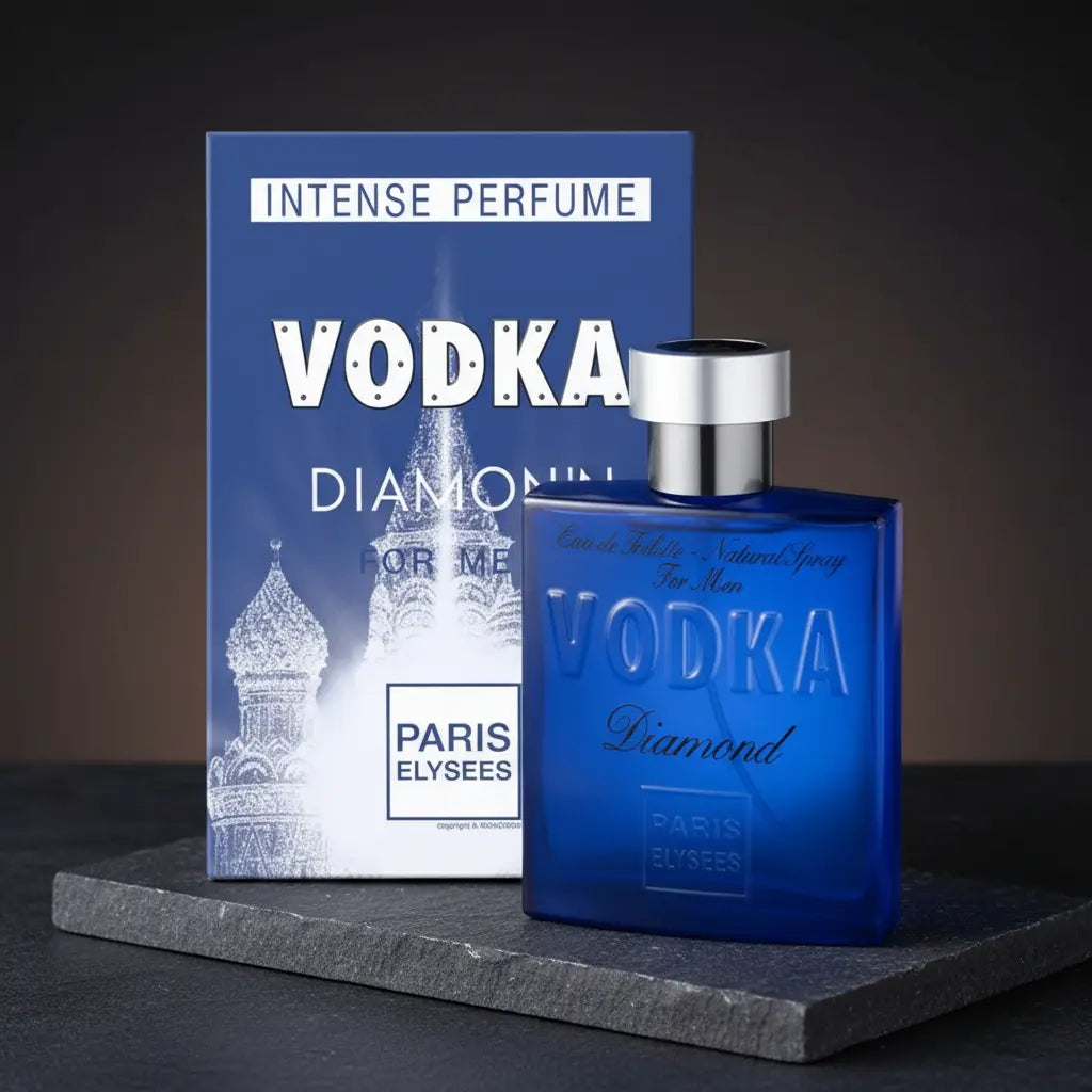 Vodka Diamond For Men Eau de Toilette Masculino - Paris Elysees - Universo do Perfume
