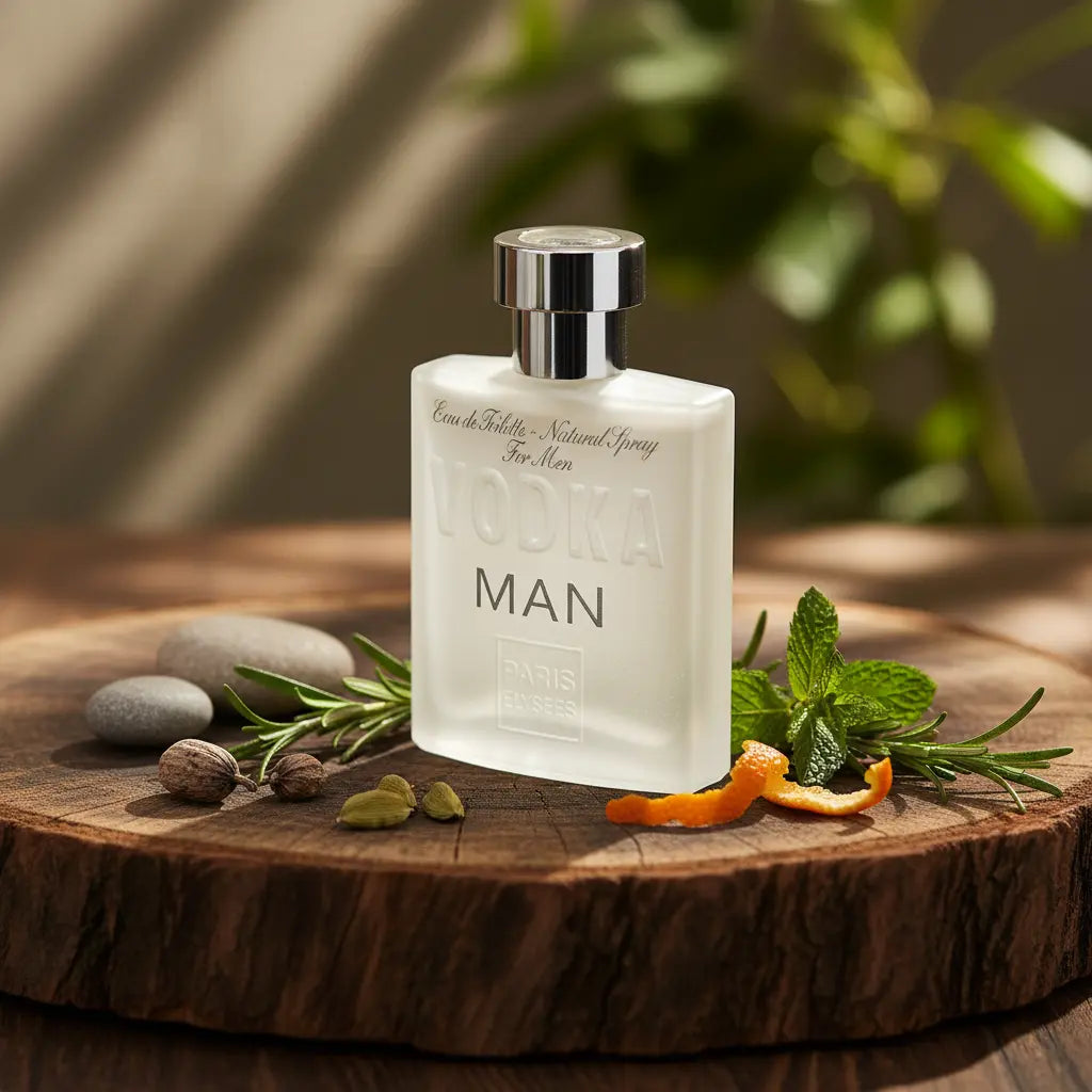 Vodka Man Eau de Toilette Masculino - Paris Elysees - Universo do Perfume