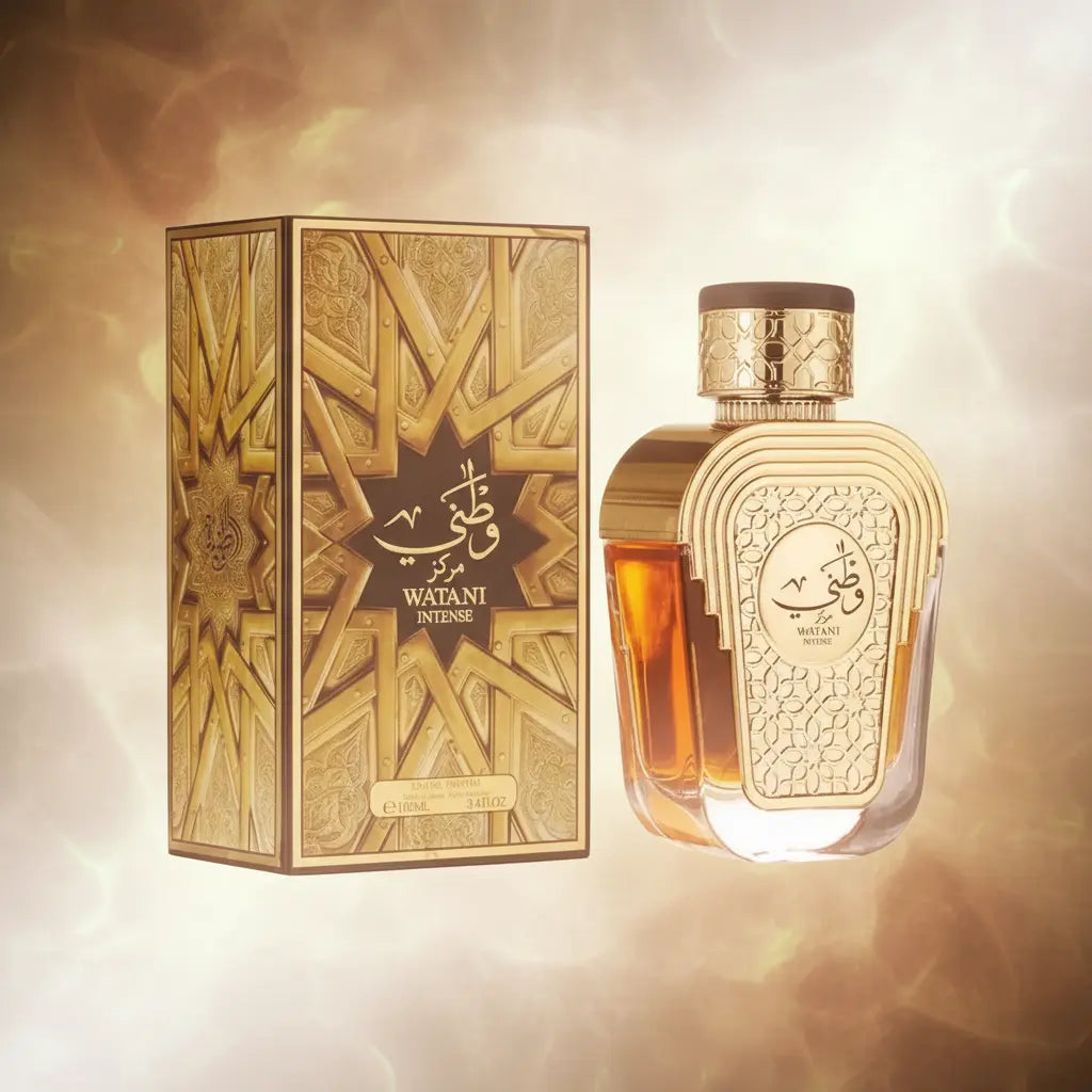 Watani Intense Gold Eau de Parfum Unissex - Al Wataniah - Universo do Perfume