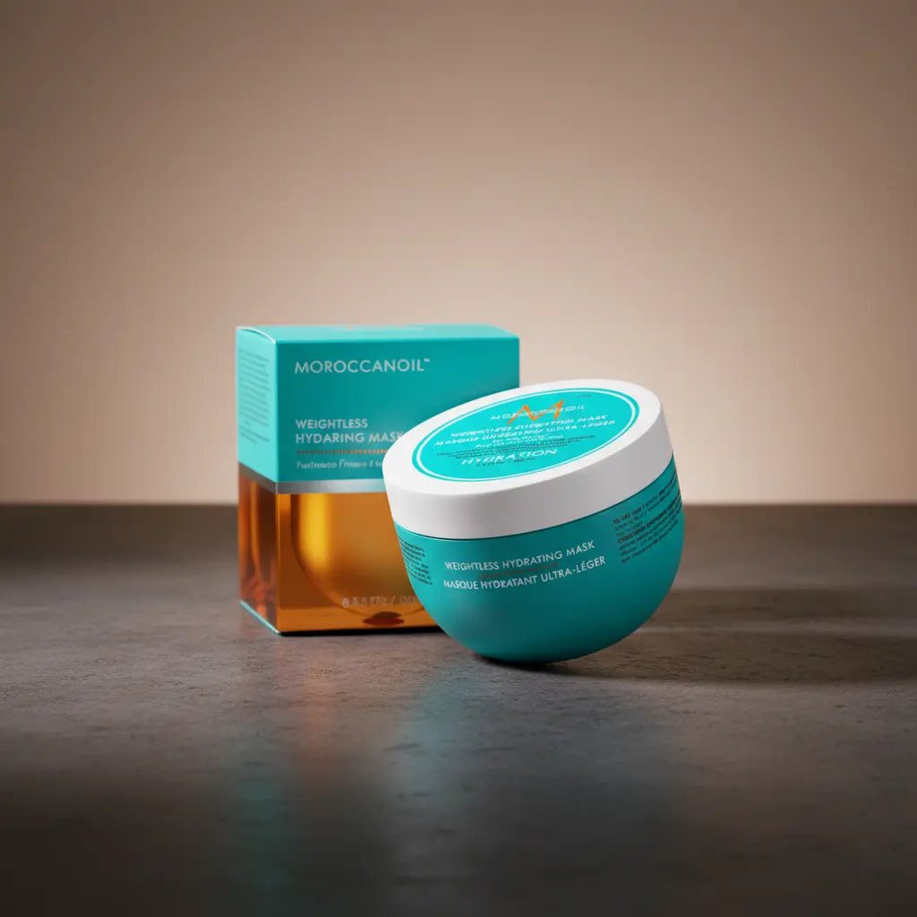 Weightless Hydrating Mask Tratamento Capilar para Cabelos Finos e Secos - Moroccanoil - Universo do Perfume
